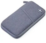 TROIKA SAFE FLIGHT Dokumententasche Grau Polyester