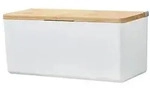 TESA BABOO Beige, Wei&szlig; Kunststoff Badezimmer-Organizer