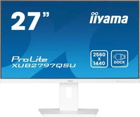 iiyama XUB2797QSU-W2, iiyama ProLite XUB2797QSU 27" WQHD IPS Display wei&szlig;,