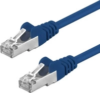 Goobay 95472, Goobay 95472 Netzwerkkabel Blau 1 m Cat6 S/FTP (S-STP)