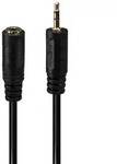 Lindy 35698 Audio-Kabel 0,2 m 2.5mm 3.5mm Schwarz