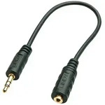 Lindy 35699 Audio-Kabel 20 m 3.5mm 2.5mm Schwarz