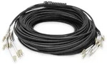 Digitus Vorkonfektionierte Glasfaser Universal Breakout Kabel, Multimode OM4, 12