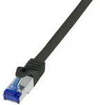 LogiLink C6A143S Netzwerkkabel Schwarz 50 m Cat6a S/FTP (S-STP)