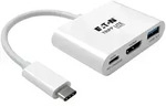 Tripp Lite U444-06N-HU-C USB-C zu HDMI Adapter mit USB 3.x (5 Gbps)...
