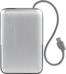 LAUT L_PCR+_BK, LAUT WW-T185ALF 10000 mAh Kabelloses Aufladen Grau, Silber