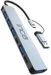 Inca IUTP-7T Schnittstellen-Hub USB 3.2 Gen 1 (3.1 Gen 1) Type-A + Type-C 5000 Mbit/s