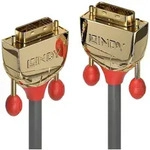 Lindy 36215 DVI-Kabel 10 m DVI-D Gold, Grau