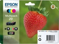Epson C13T29864012, Epson Strawberry Multipack 4-colours 29 Claria Home Ink