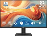 MSI PROMP275QDEE14, MSI PRO MP275QDE E14 27" 68.5cm WQHD144Hz1ms4ms
