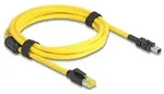DeLOCK 81251 Netzwerkkabel Schwarz, Gelb 2 m Cat6