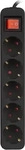 Lanberg PS1-05F-0300-BK, Lanberg PS1-05F-0300-BK Verl&auml;ngerungskabel 3 m 5