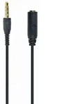 Gembird CCA-419 Audio-Kabel 0,18 m 3,5 mm Schwarz