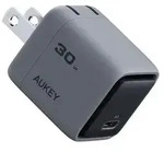 AUKEY Comet Mini Kopfh&ouml;rer, Laptop, Smartphone, Tablets Grau AC Schnellladung