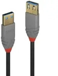 Lindy 36762 USB Kabel USB 3.2 Gen 1 (3.1 Gen 1) 2 m USB A 5 Gbit/s Schwarz
