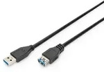 Digitus USB-A Verl&auml;ngerungskabel, 3m