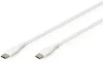 Digitus USB-C Silikon Anschlusskabel, 1m, wei&szlig;