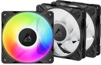 Arctic ACFAN00347A, ARCTIC P12 PRO RGB LN Geh&auml;usel&uuml;fter 3er-Pack, black, 120mm