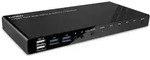 Lindy 39313 Tastatur/Video/Maus (KVM)-Switch Schwarz