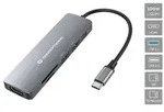 Conceptronic DONN11G 6-in-1 USB 3.2 Gen 1 Dockingstation, HDMI, 100W USB PD,...
