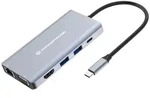 Conceptronic DONN20G 10-in-1 USB 3.2 Gen 1 Dockingstation, HDMI, VGA, USB-A...