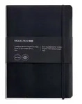 Miquelrius LEATHER1839 Notizbuch 200 Bl&auml;tter Schwarz