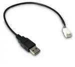 Inter-Tech 88885450 USB Kabel 0,3 m USB A Schwarz