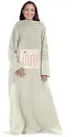 Mad Monkey 2000120 Heizdecke Elektrisch beheizter &Uuml;berwurf Beige Fleece