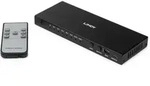 Lindy 38386 Tastatur/Video/Maus (KVM)-Switch Schwarz