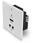 Lindy 38348 Audio-/Video-Leistungsverst&auml;rker AV-Sender Wei&szlig;