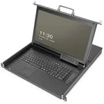 Digitus DS-72220-6GE Konsolenregal 43,2 cm (17") 1920 x 1080 Pixel Schwarz 1U