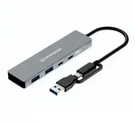 GRAUGEAR G-HUB2C2A-10G Schnittstellen-Hub USB 3.2 Gen 1 (3.1 Gen 1) Type-C 10000