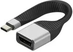 Techly ICOC-USBC-DP12 Videokabel-Adapter 0,131 m USB Typ-C DisplayPort Schwarz