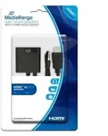 MediaRange MRCS167 Videokabel-Adapter HDMI VGA (D-Sub) + 3.5mm Schwarz