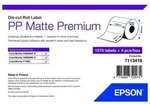 Epson 7113418 Druckeretikett Wei&szlig; Selbstklebendes Druckeretikett