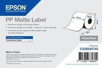 Epson 7113427, Epson 7113427 Druckeretikett Wei&szlig; Selbstklebendes Druckeretikett