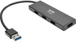 Tripp Lite U360-004-SLIM Ultraflache tragbare USB 3.x (5 Gbps) Nabe mit 4 Ports