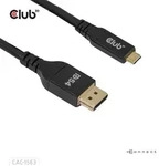 CLUB3D CAC-1563 USB-C&reg; to DisplayPortTM 2.1 DP54 Bi-Directional Cable 8K120Hz 2m /