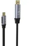 Inca ITCD-20 Videokabel-Adapter 2 m USB Typ-C HDMI Schwarz, Silber