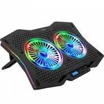 Inca INC-606TGS Llaptop-K&uuml;hlpad 45,7 cm (18") 1200 RPM Schwarz