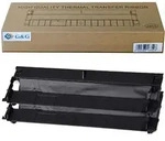 GG Thermotransferband 2er Set f&uuml;r TD-810-BK 215mmx22m