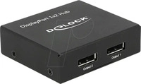 Delock 87691, DeLOCK 87691 Videosplitter DisplayPort 2x DisplayPort