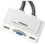 EFB Elektronik EB977 Tastatur/Video/Maus (KVM)-Switch Wei&szlig;