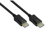 Alcasa DP20-005 DisplayPort-Kabel 0,5 m Schwarz