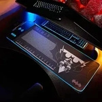 Numskull Games 154919 Mauspad Gaming-Mauspad Blau, Mehrfarbig, Rot