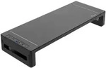Equip Ergonomischer Monitorst&auml;nder mit USB (USB-A x 4, USB-C x 1)