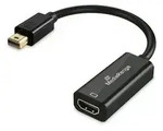 MediaRange Mini DisplayPort zu HDMI Konverter, 10 Gbps, 20cm, Schwarz