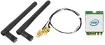 Shuttle WLN-M12 - Intel WLAN-AX210/Bluetooth Combo Kit mit M.2 card, Kabeln und...