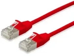 Equip Cat.6A F/FTP Slim-Patchkabel, 10m, Rot