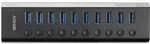 Lindy 43370 Schnittstellen-Hub USB 3.2 Gen 1 (3.1 Gen 1) Type-B 5000 Mbit/s...